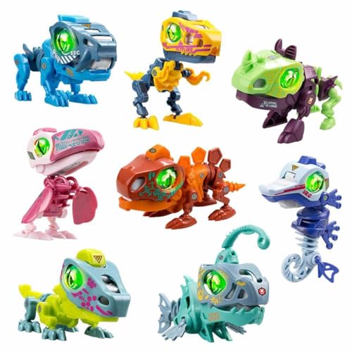 Silverlit - YCOO - Roboter Dinosaurier Cyber Punk in Seinem Ei Überraschung Zu Bauen - Sound Effekte Und Licht LED - 8 Verschiedene Biopods zum Sammeln - ab 5 Jahren Silverlit - YCOO - Roboter Dinosaurier Cyber Punk in Seinem Ei Überraschung Zu Bauen - Sound Effekte Und Licht LED - 8 Verschiedene Biopods zum Sammeln - ab 5 Jahren von Silverlit