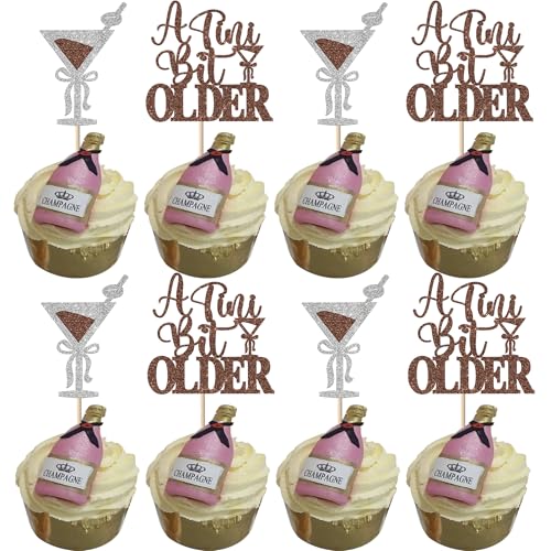 Cupcake-Topper A Tini Bit für ältere Cupcakes, Espresso, Martini, Geburtstag, Cupcake-Picks, ein kleines bisschen älterer Geburtstag, Espresso, Martini, Geburtstag, Junggesellinnenabschied, Cupcake-Topper A Tini Bit für ältere Cupcakes, Espresso, Martini, Geburtstag, Cupcake-Picks, ein kleines bisschen älterer Geburtstag, Espresso, Martini, Geburtstag, Junggesellinnenabschied, von YCTHUNFISH