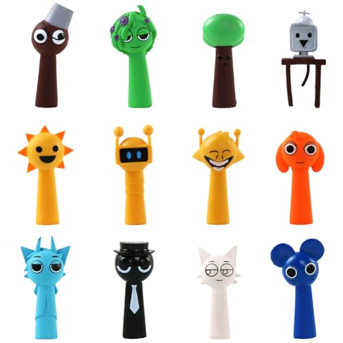 Mini Figures Set,12PCS Tortendeko Geburtstag Cartoons Spielzeugfiguren,Kuchendeko Figuren Spielzeug Set, Actionfiguren für Kinder, Theme Party Supplies für Weihnachten und Geburtstage-A Mini Figures Set,12PCS Tortendeko Geburtstag Cartoons Spielzeugfiguren,Kuchendeko Figuren Spielzeug Set, Actionfiguren für Kinder, Theme Party Supplies für Weihnachten und Geburtstage-A von YCVBCY