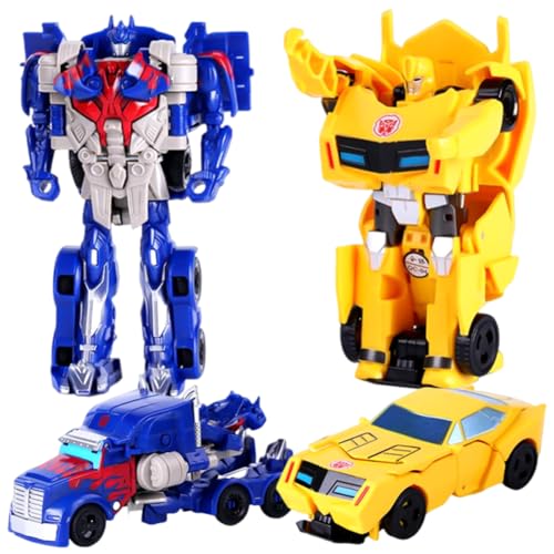 Action Figure Spielzeug 2 Stück Deformierter Autoroboter Auto Transformator Spielzeug 2 in 1 Deformierter Auto Roboter Spielwaren Verformung Roboter Turm Spielwaren für Kinder 3+ Action Figure Spielzeug 2 Stück Deformierter Autoroboter Auto Transformator Spielzeug 2 in 1 Deformierter Auto Roboter Spielwaren Verformung Roboter Turm Spielwaren für Kinder 3+ von YCVBCY