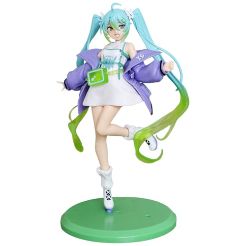 YCVBCY Anime Figuren, 8.27 inch Miku Actionfigur, Hatsune Miku Actionfigur, Anime Modell Statue, Anime Figuren Modell Spielzeug, Geschenke für Anime Fans, Kinder-A YCVBCY Anime Figuren, 8.27 inch Miku Actionfigur, Hatsune Miku Actionfigur, Anime Modell Statue, Anime Figuren Modell Spielzeug, Geschenke für Anime Fans, Kinder-A von YCVBCY