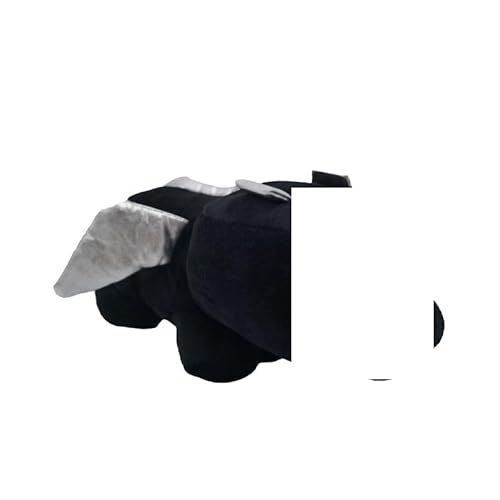YCVBCY Kuschel Drache Puppe, 9.8 Zoll Karikatur Doll, Kawaii Kuscheltier, Plüschtier für Mädchen, Jungen & Babys, Flauschiges Stofftier zum Spielen, Sammeln & Kuschel(Schwarz) von YCVBCY