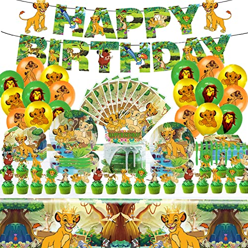 125 Stück Geburtstag Deko, Kinder Geburtstagdeko,Jungen Mädchen Birthday Decorations,Party Supplies Set mit Teller,Banner,Servietten,Luftballons,Cake Topper,Einladungskarte 125 Stück Geburtstag Deko, Kinder Geburtstagdeko,Jungen Mädchen Birthday Decorations,Party Supplies Set mit Teller,Banner,Servietten,Luftballons,Cake Topper,Einladungskarte von YCWSSB