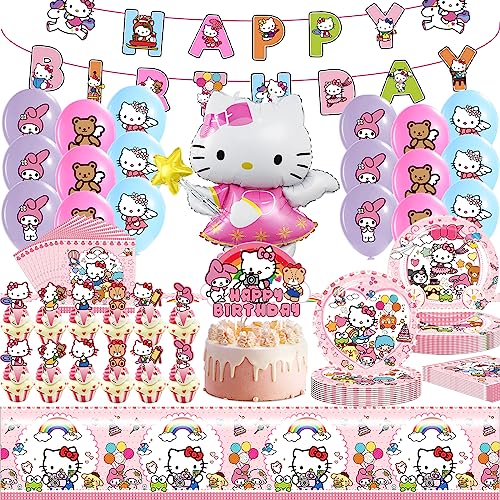 74 Stück Geburtstag Deko, Kinder Geburtstagdeko,Jungen Mädchen Birthday Decorations,Party Supplies Set mit Teller,Banner,Servietten,Luftballons,Cake Topper,Folienballons 74 Stück Geburtstag Deko, Kinder Geburtstagdeko,Jungen Mädchen Birthday Decorations,Party Supplies Set mit Teller,Banner,Servietten,Luftballons,Cake Topper,Folienballons von YCWSSB