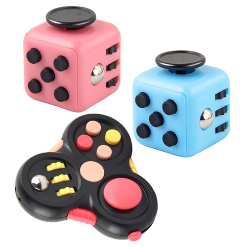 anti stress fidget würfel cube adhd fidget toys set adults stressabbau spielzeug multicolor fidget pads würfelspielzeug fidget toys finger Fidget Pad Controller decompression cube mini fidget stresswü von YCZCHE14