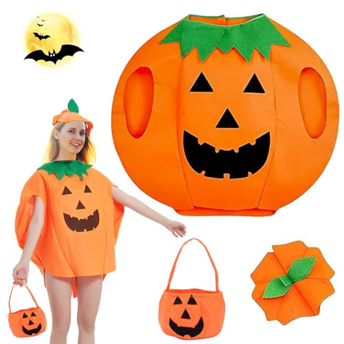 Halloween kürbis kostüm Anzug, Halloween kostüm kürbis mit Kürbiskorb und Hut, Kostüm Kürbis Outfit, Kürbis Cosplay Party Kleidung, Kürbis Kostüm Erwachsene für Halloween Party Cosplay Verkleidung Halloween kürbis kostüm Anzug, Halloween kostüm kürbis mit Kürbiskorb und Hut, Kostüm Kürbis Outfit, Kürbis Cosplay Party Kleidung, Kürbis Kostüm Erwachsene für Halloween Party Cosplay Verkleidung von YDMAJF