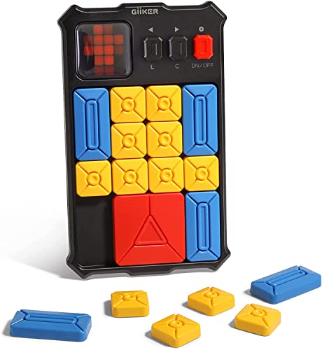 Super Slide,Schiebepuzzle Magnetisches Denken Logik Puzzle Elektronisches Spielzeug,Denkspiel für Erwachsene und Kinder ab 7 Jahren, Die Herausforderung für Fans des original Rubik's Cubes (Schwarz) von YDMINI