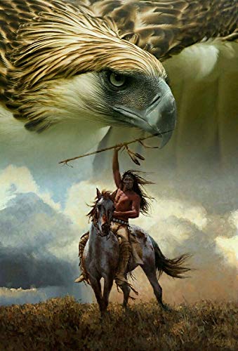 YDPTYANG Holz Puzzle Spielzeug Art DIY Dekoration Indianer und Adler Erwachsene Jigsaw Puzzle 1500 Teile YDPTYANG Holz Puzzle Spielzeug Art DIY Dekoration Indianer und Adler Erwachsene Jigsaw Puzzle 1500 Teile von YDPTYANG
