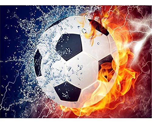 YDPTYANG Kinder Puzzle 1000 Stück Fußball Blume - Erwachsene Hölzernes Amateur Art Spiel - Creative Spielzeug von YDPTYANG