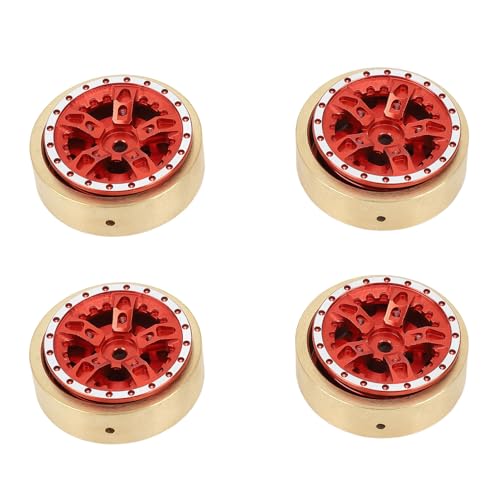 YDRCESMI 4PCS RC Radgewichtsblock Aluminiumlegierung Kupfer Erweiterte Nabe Gegengewichtsbaugruppe für HOBBYPLUS 1/18 4WD CP18P RC Autos Exquisites Red Star Design YDRCESMI 4PCS RC Radgewichtsblock Aluminiumlegierung Kupfer Erweiterte Nabe Gegengewichtsbaugruppe für HOBBYPLUS 1/18 4WD CP18P RC Autos Exquisites Red Star Design von YDRCESMI