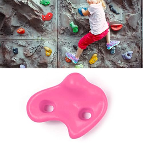 YDRCESMI Klettern hält 10 Prozent ergonomisch bequemes Handgefühl im Innenbereich im Freien Pe (Rosa) von YDRCESMI