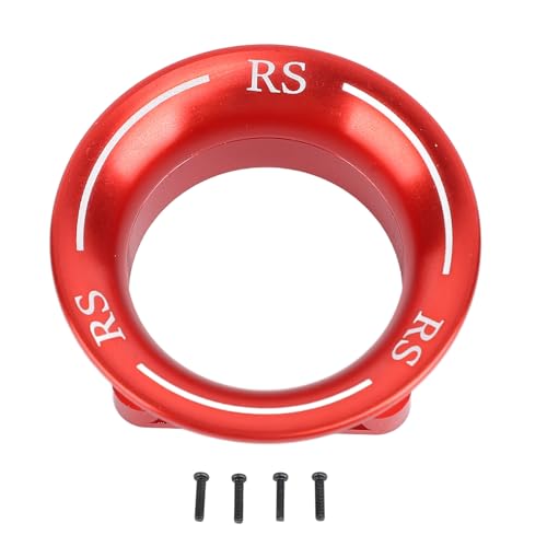 YDRCESMI RC -Kühllüfterabdeckung Aluminiumlegierung Leicht Einfach Installation Verbessertes Kühlungseffizienz für 540 550 3650 Motor ESC -Wärme D3 D4 HPI 1/10 1/8 RC Auto (Rot) von YDRCESMI