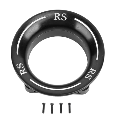 YDRCESMI RC -Kühllüfterabdeckung Aluminiumlegierung Leicht Einfach Installation Verbessertes Kühlungseffizienz für 540 550 3650 Motor ESC -Wärme D3 D4 HPI 1/10 1/8 RC Auto (Schwarz) von YDRCESMI