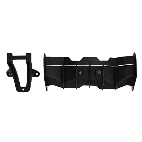 YDRCESMI RC Tail Wing Leichter Niederwiderstands-Heckflügel Zubehör Fit für SCY 16101 16102 16201 1/16 RC Auto Schwarz von YDRCESMI