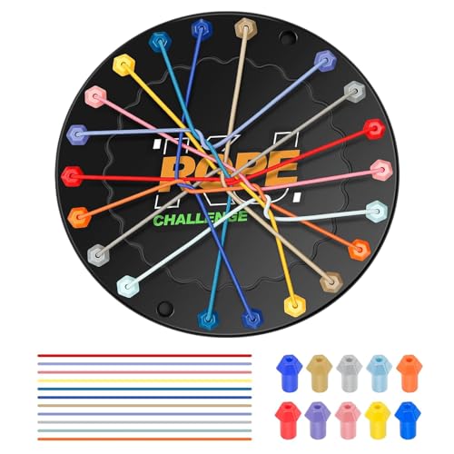 Puzzlespiel Mit Gedrehten Seilen Buntes Gedrehtes Seil Sortier Puzzlespiel Logikspiel Seilentwirrung Brettspiel Knot Logic Spiel Für Kinder Und Erwachsene Familie Party Spiel Für 2 Bis 4 Spieler Puzzlespiel Mit Gedrehten Seilen Buntes Gedrehtes Seil Sortier Puzzlespiel Logikspiel Seilentwirrung Brettspiel Knot Logic Spiel Für Kinder Und Erwachsene Familie Party Spiel Für 2 Bis 4 Spieler von YDYSAA