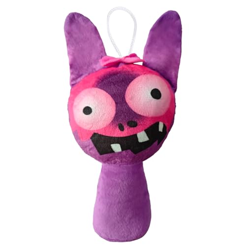 Spru-Nki Plush Figuren Doll 7.8 Inch Cartoon Charmante Weiche Sprunki Stofftiere Interessant Sprunki Plüschtier Niedliche Sprunki Wenda Plush Für Geburtstage Von Fans Und Freunden (Dunkelrosa Hase) von YDYSAA