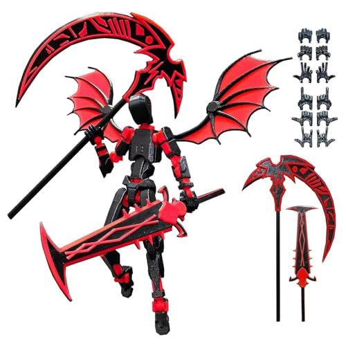 T13 Action Figures Zusammengebaut Lucky T13 Action Figure Mit Waffen Actionfiguren Mit Mehreren Gelenken Spielzeug T13 Articulated Robot Dummy Action Figures Für Desktop-Dekoration, Sammlung T13 Action Figures Zusammengebaut Lucky T13 Action Figure Mit Waffen Actionfiguren Mit Mehreren Gelenken Spielzeug T13 Articulated Robot Dummy Action Figures Für Desktop-Dekoration, Sammlung von YDYSAA