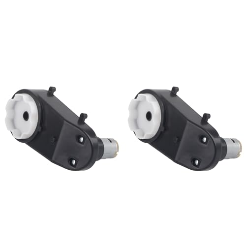 2 Stück RS390 20.000 U/min Elektromotorantrieb Motorfahrt 12 V Elektromotor Getriebe Metall-Mittelgetriebe Geräuscharm für Kinderfahrten auf Autoteilen (12 V 20.000 U/min) von YDuupxe