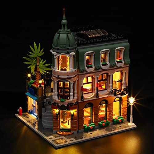 YEABRICKS LED Licht für Lego-10297 Creator Expert Boutique Hotel Bausteine Modell (Lego Set Nicht enthalten) von YEABRICKS