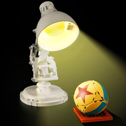 YEABRICKS LED Licht für 21357 Ideas ǀ Disney Pixar Luxo Jr. Bausteine Modell (Bausteine Set Nicht enthalten) von YEABRICKS