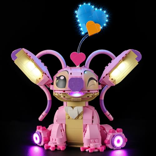 YEABRICKS LED Licht für 43257 Disney Angel Bausteine Modell (Bausteine Set Nicht enthalten) von YEABRICKS