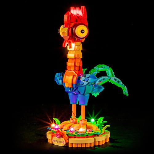 YEABRICKS LED Licht für 43272 Disney Heihei Bausteine Modell (Bausteine Set Nicht enthalten) von YEABRICKS
