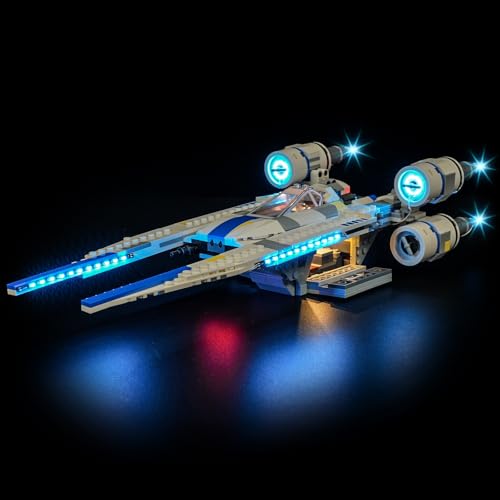 YEABRICKS LED Licht für 75399 Star Wars Rebel U-Wing Starfighter Bausteine Modell (Bausteine Set Nicht enthalten) von YEABRICKS