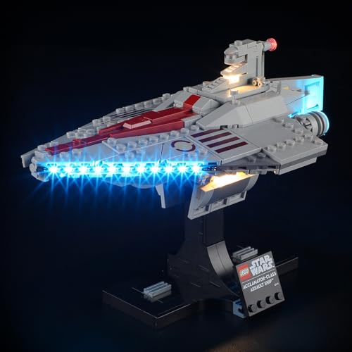 YEABRICKS LED Licht für 75404 Star Wars Assault Ship der Acclamator-Klasse Bausteine Modell (Bausteine Set Nicht enthalten) von YEABRICKS