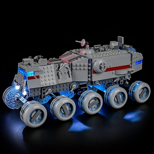 YEABRICKS LED Licht für 75413 Star Wars Republikanischer Juggernaut Bausteine Modell (Bausteine Set Nicht enthalten) von YEABRICKS