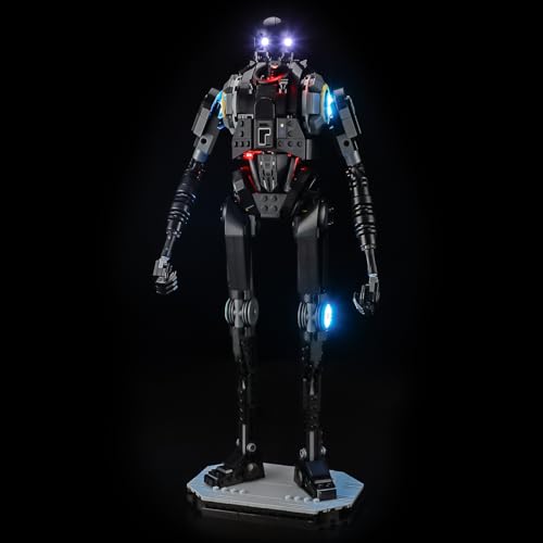 YEABRICKS LED Licht für 75434 Star Wars Sicherheitsdroide K-2SO Bausteine Modell (Bausteine Set Nicht enthalten) von YEABRICKS