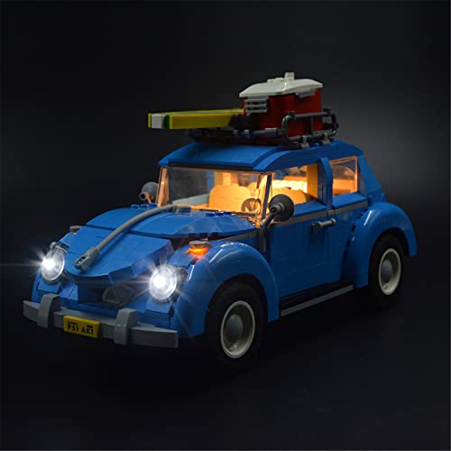 YEABRICKS LED Licht für Lego-10252 Creator Volkswagen Bausteine Modell (Lego Set Nicht enthalten) von YEABRICKS