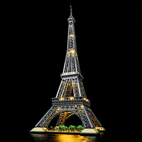 YEABRICKS LED Licht für Lego-10307 Architecture Eiffelturm Bausteine Modell (Lego Set Nicht enthalten) von YEABRICKS