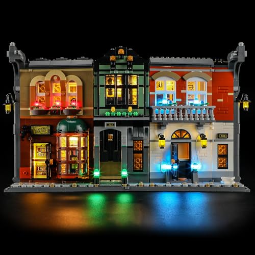 YEABRICKS LED Licht für Lego-10351 Icons Sherlock Holmes: Bücherstütze Bausteine Modell (Bausteine Set Nicht enthalten) von YEABRICKS