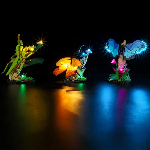 YEABRICKS LED Licht für Lego-21342 Ideas Die Insektensammlung Bausteine Modell (Lego Set Nicht enthalten) von YEABRICKS