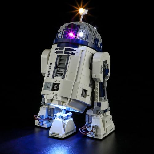 YEABRICKS LED Licht für Lego-75379 Star Wars R2-D2 Bausteine Modell (Lego Set Nicht enthalten) von YEABRICKS