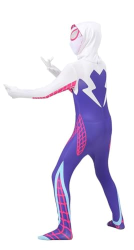 YEAHHOME for you forever Kinder Mädchen Outfits Bodysuit Spandex Jumspuit 3–8 Jahre, Violett, 7-8 Years von YEAHHOME for you forever