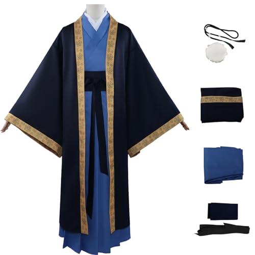 YEAJION Jinshi Cosplay Kostüm Komplettes Set mit Perücke Anime The Apothecary Diaries Jinshi Cosplay Verkleidung Jinshi Kostüm Hanfu Halloween Karneval Party Bühnenauftritt Kostüm für Erwachsene YEAJION Jinshi Cosplay Kostüm Komplettes Set mit Perücke Anime The Apothecary Diaries Jinshi Cosplay Verkleidung Jinshi Kostüm Hanfu Halloween Karneval Party Bühnenauftritt Kostüm für Erwachsene von YEAJION