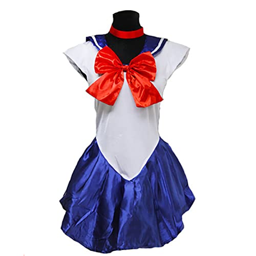YEAJION Sailor Moon Kostüm mit Zubehör Anime Cosplay Outfit Sailor Moon Cosplay Kostüm Japanisch Matrosen Uniform Halloween Karneval Party Bühnenauftritt Kostüm für Erwachsene YEAJION Sailor Moon Kostüm mit Zubehör Anime Cosplay Outfit Sailor Moon Cosplay Kostüm Japanisch Matrosen Uniform Halloween Karneval Party Bühnenauftritt Kostüm für Erwachsene von YEAJION