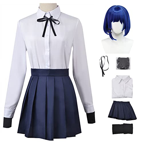 YEAJION Yamada Ryo Cosplay Kostüm Komplettes Set mit Perücke Anime BOCCHI THE ROCK Cosplay Verkleidung Yamada Ryo Cosplay JK Uniform Halloween Karneval Party Kostüm Erwachsene YEAJION Yamada Ryo Cosplay Kostüm Komplettes Set mit Perücke Anime BOCCHI THE ROCK Cosplay Verkleidung Yamada Ryo Cosplay JK Uniform Halloween Karneval Party Kostüm Erwachsene von YEAJION