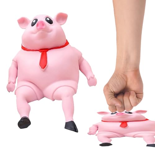 Anti Stress Schwein, Stress Schwein, Piggy Squeeze Toy, Dekompressions Schwein, Schwein Squeeze Toy, Rosa Piggy Squeeze Toy, Schweine Spielzeug, Stress Spielzeug Erwachsene Schwein, Stress Toy Schwein von YEAPEAK