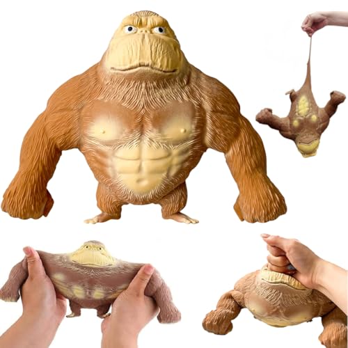 Anti Stress Spielzeug, Gorilla-Stressabbau-Spielzeug, Gorilla-Figur zum Stressabbau, Gorilla Spielzeug Zum Stressabbau, Gummi Squishy Monkey, Geeignet für Freizeit, Unterhaltung, Stressabbau Anti Stress Spielzeug, Gorilla-Stressabbau-Spielzeug, Gorilla-Figur zum Stressabbau, Gorilla Spielzeug Zum Stressabbau, Gummi Squishy Monkey, Geeignet für Freizeit, Unterhaltung, Stressabbau von YEAPEAK