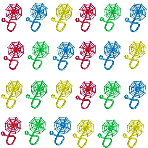 Klatschhände Kinder Set, Klebrige Spielzeug, Klatschhand, Sticky Glibberhände Als Mitgebsel, Give-Away Und Scherzartikel Für Jungen Mädchen, Spielzeug Und Spaßfaktor Partys (Spinnennetz-24 Stücke) Klatschhände Kinder Set, Klebrige Spielzeug, Klatschhand, Sticky Glibberhände Als Mitgebsel, Give-Away Und Scherzartikel Für Jungen Mädchen, Spielzeug Und Spaßfaktor Partys (Spinnennetz-24 Stücke) von YEAPEAK
