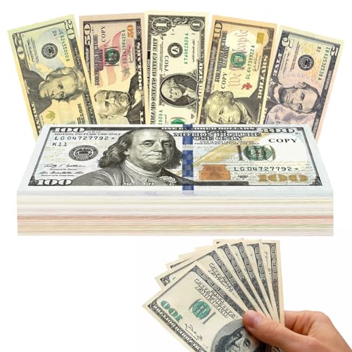Spielgeld Dollar Schein, 180 Blätter Geldscheine, Dollar Scheine, Darunter 1 $, 5 $, 10 $, 20 $, 50 $, 100 $, Prop Money, Spielgeld Dollar, Spielgeld Kinder Für Mathe, Zählen Und Währungskenntnisse Spielgeld Dollar Schein, 180 Blätter Geldscheine, Dollar Scheine, Darunter 1 $, 5 $, 10 $, 20 $, 50 $, 100 $, Prop Money, Spielgeld Dollar, Spielgeld Kinder Für Mathe, Zählen Und Währungskenntnisse von YEAPEAK