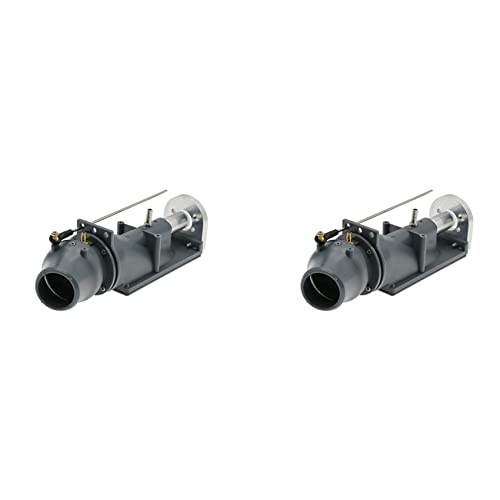 YEHEI 2X Water Jet Thruster Power Sprayer Pump Water Jet Pump mit 3-Blatt-Propellerkupplung Fit 540 Motor für RC Jet Boat von YEHEI