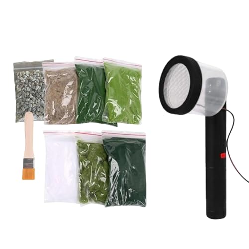 Elektrostatische Beflockungsmaschinen-Kits, dekorative Werkzeuge, statischer Grasapplikator Elektrostatische Beflockungsmaschinen-Kits, dekorative Werkzeuge, statischer Grasapplikator von YEJBBUC