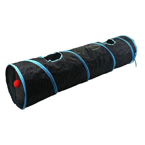 Katzentunnelrohr mit Spielzeug Ball Tunnel Spielzelt für Kätzchen kleine Hunde Kaninchen Katzentunnelrohr mit Spielzeug Ball Tunnel Spielzelt für Kätzchen kleine Hunde Kaninchen von YEJBBUC