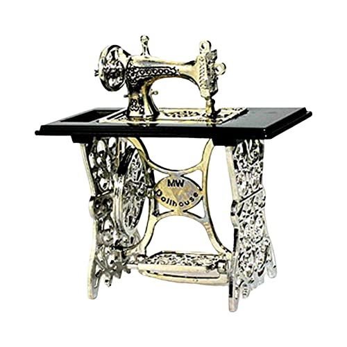Puppenhaus Miniatur-Nähmaschine Spielspielzeug für Wohnzimmer Schlafzimmer Puppenhaus Miniatur-Nähmaschine Spielspielzeug für Wohnzimmer Schlafzimmer von YEJBBUC