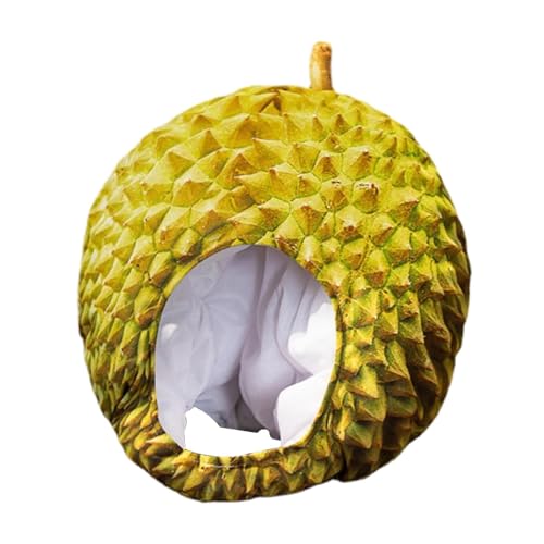 YEJBBUC Niedliche Plüschmütze, Wintermütze, schöne Dekoration, Kopfschmuck, für Herren und Damen, Durian YEJBBUC Niedliche Plüschmütze, Wintermütze, schöne Dekoration, Kopfschmuck, für Herren und Damen, Durian von YEJBBUC