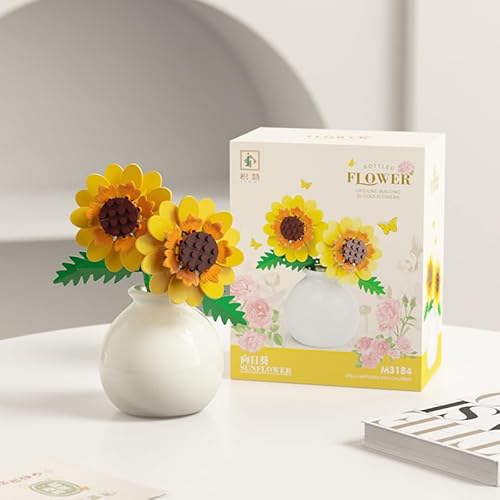 YELKOEYN Baustein Blume Sonnenblume von YELKOEYN