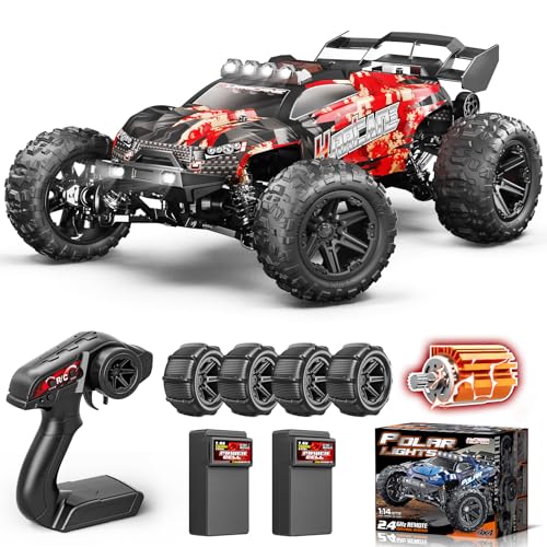 YESHIN Ferngesteuertes Auto - 1:14 RC Auto 40+km/h Hochgeschwindigkeits RC MonsterTruck, Ferngesteuerter Monstertruck für Kinder Erwachsene und Kinder 8+ YESHIN Ferngesteuertes Auto - 1:14 RC Auto 40+km/h Hochgeschwindigkeits RC MonsterTruck, Ferngesteuerter Monstertruck für Kinder Erwachsene und Kinder 8+ von YESHIN